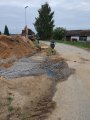 Dokončen&iacute; kanalizace Vesce - střed