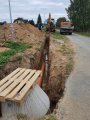Dokončen&iacute; kanalizace Vesce - střed